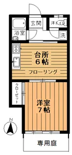 Kコーポ【1階】の間取り