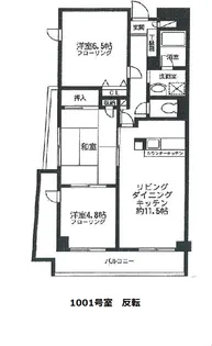 パウロニアビューコート【3階】の間取り