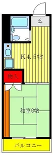 東京都板橋区坂下3【マンション】の間取り
