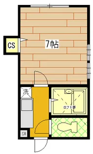 アビタシオン東淵野辺【2階】の間取り