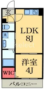 BR茂原II【1階】の間取り