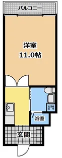 ビュー大野【3階】の間取り