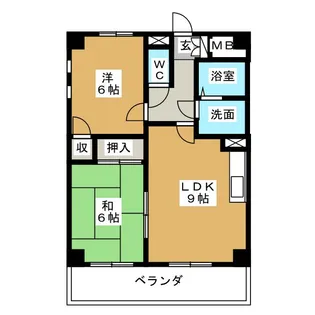 ヒルズ覚王山【3階】の間取り