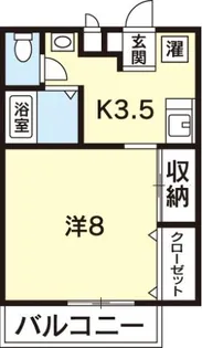 ステーブルハイツSAKO【2階】の間取り