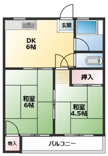 成田マンション【1階】の間取り