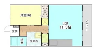 グランパ【2階】の間取り