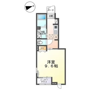 シーガルハウス【1階】の間取り