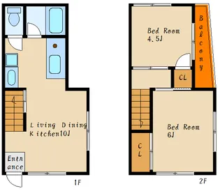 ウララハウスの間取り