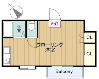 カワイビル【2階】の間取り