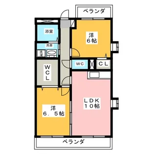 カーサ・ボニータ【7階】の間取り