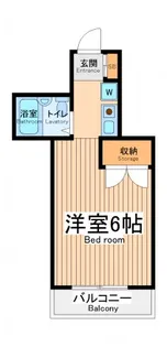 クレスト相模大野【3階】の間取り