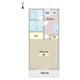 ウインハイツ【2階】の間取り
