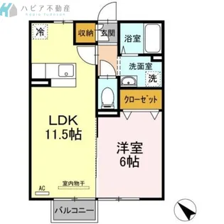 グランモアM【2階】の間取り