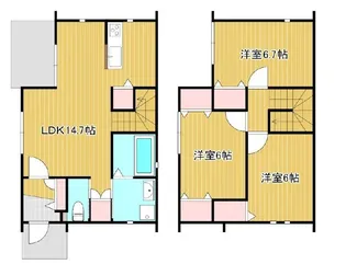 静岡県浜松市中央区篠原町【一戸建】の間取り