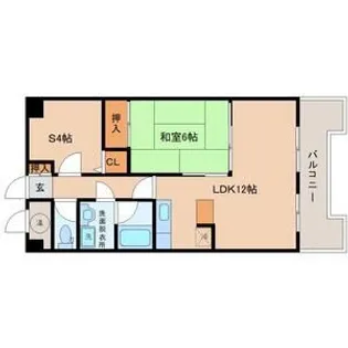 ヴィラIZUMIセントラル【1階】の間取り