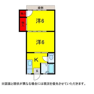 第2カイホハイム【1階】の間取り