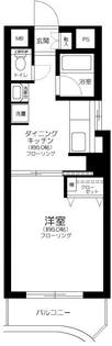 東京都新宿区市谷台町【マンション】の間取り