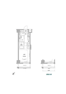 RELUXIA北赤羽【2階】の間取り