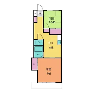 ヤマトビル【2階】の間取り