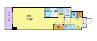 ラヴァージュ小町【3階】の間取り