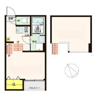 サンコーポ東照宮【2階】の間取り