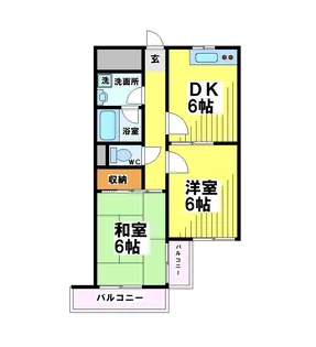 東京都調布市調布ケ丘1【マンション】の間取り