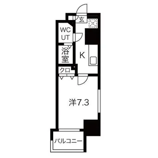 兵庫県神戸市兵庫区佐比江町【マンション】の間取り
