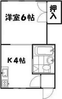 ソシアル向井【2階】の間取り