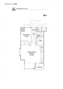 プライムアーバン池袋【5階】の間取り