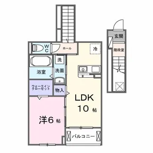 アヴィニア グランツ【2階】の間取り