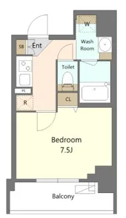 SRESIDENCE新宿早稲田avelis【6階】の間取り