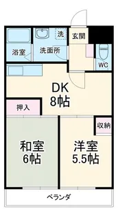 明生ビル【2階】の間取り