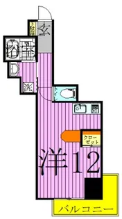 Yビル足立江北ティアラ【3階】の間取り