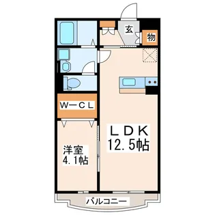 マーラリッシュ【1階】の間取り