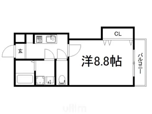 メゾン・ステップ【1階】の間取り