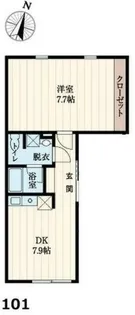 MIRAI【1階】の間取り