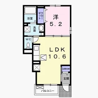 神奈川県川崎市宮前区菅生5【アパート】の間取り