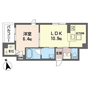 セレーノヴィラ【1階】の間取り