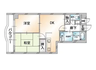 U residence三鷹【4階】の間取り