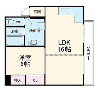 ランドフォレスト南柏【2階】の間取り
