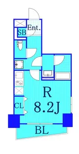 1Kの間取り画像