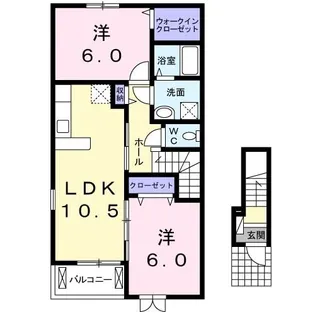 サン・パーク【2階】の間取り