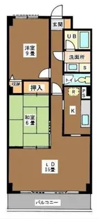 アプリコットヒル【3階】の間取り