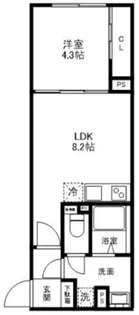 マリオン杉並【3階】の間取り
