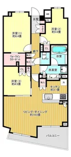 ブランズ戸塚【6階】の間取り