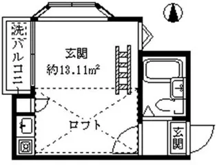 ライフピアエクセル【1階】の間取り