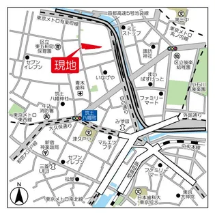 東京都新宿区新小川町【マンション】の外観