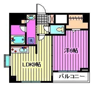 埼玉県さいたま市中央区大戸4【マンション】の間取り