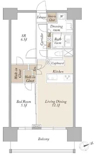 ライトテラス新宿御苑【15階】の間取り