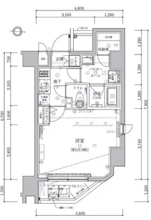 アルテシモ オアゾ【6階】の間取り